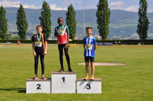 Belinga Steeve Ryan - U12 M 3 titres et une médaille d'argent 