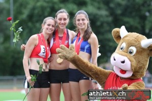 Charline Gonin - 400 mètres haies Championne suisse 2013 U23